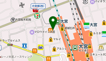 [EV]大宮西口ドンショッピングセンターの地図画像