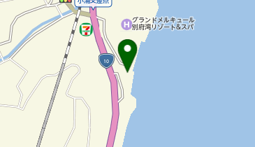 [EV]グランドメルキュール別府湾の地図画像