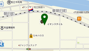 [EV]イオン松江ショッピングセンターの地図画像