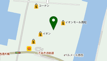 [EV]イオンモール高松の地図画像