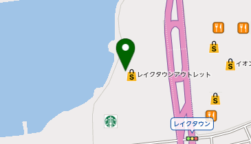 [EV]イオンレイクタウンアウトレットの地図画像