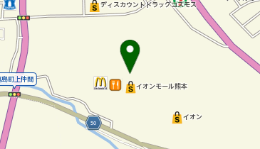 [EV]イオンモール熊本の地図画像