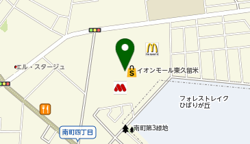 [EV]イオンモール東久留米の地図画像