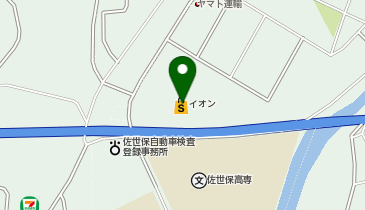 [EV]イオン佐世保白岳店の地図画像