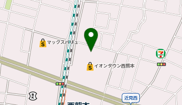 [EV]イオンタウン西熊本の地図画像