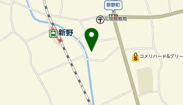 あかりカフェの地図画像