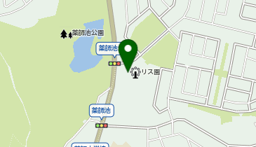 町田リス園(1F)の地図画像