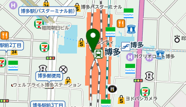 福岡県福岡市博多区博多駅中央街の授乳室あり おむつ台ありスポット一覧 Navitime