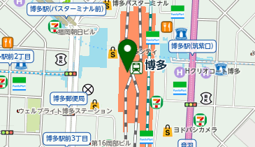 博多阪急 7f 福岡市博多区 812 0012 の地図 アクセス 地点情報 Navitime