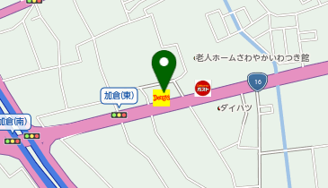 デニーズ 岩槻インター店の地図画像