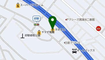 カネスエ 長久手店(1F)の地図画像