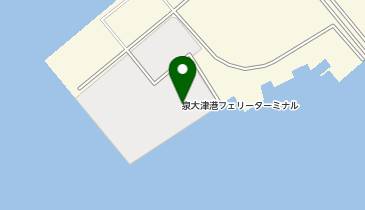 阪九フェリー泉大津港フェリーターミナル(3F)の地図画像