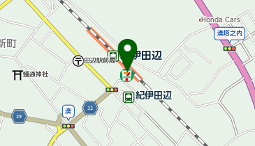 紀伊田辺駅(改札外)(1F)の地図画像
