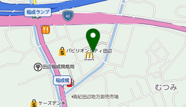 ジストシネマ田辺(3F)の地図画像