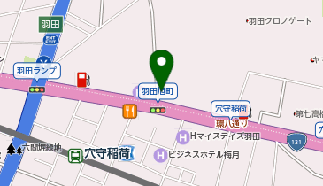 宅配ロッカーPUDO ヤマト運輸 羽田クロノゲートの地図画像