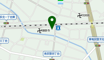 宅配ロッカーPUDO ヤマト運輸 荻窪センターの地図画像