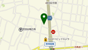 宅配ロッカーPUDO ヤマト運輸 代田センターの地図画像