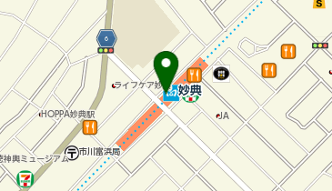 宅配ロッカーPUDO 東京メトロ東西線 妙典駅の地図画像