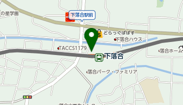 宅配ロッカーPUDO 西武鉄道 下落合駅の地図画像