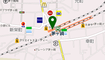 宅配ロッカーPUDO JR東日本 茅ケ崎駅(アクセス)の地図画像