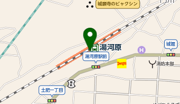 宅配ロッカーPUDO JR東日本 湯河原駅(アクセス)の地図画像