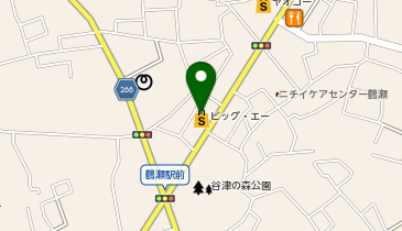 宅配ロッカーPUDO Big-A 富士見鶴馬店の地図画像