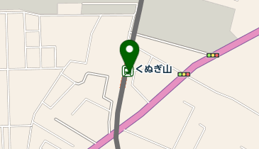 宅配ロッカーPUDO 京成電鉄 くぬぎ山駅の地図画像