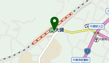 宅配ロッカーPUDO JR東日本 大磯駅(アクセス)の地図画像