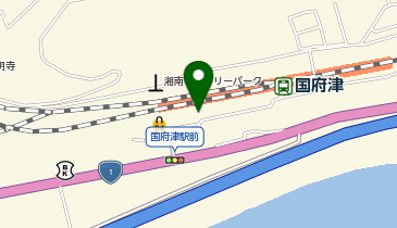 宅配ロッカーPUDO JR東日本 国府津駅(アクセス)の地図画像