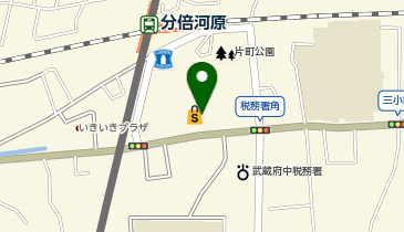 宅配ロッカーPUDO サミットストア ミナノ分倍河原店の地図画像