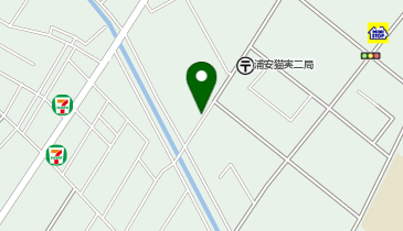 宅配ロッカーPUDO コインランドリーwash+ 猫実店の地図画像