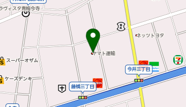 宅配ロッカーPUDO ヤマト運輸 青梅藤橋センターの地図画像