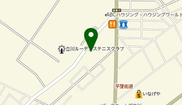 宅配ロッカーPUDO ヤマト運輸 立川栄町センターの地図画像