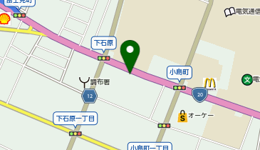 宅配ロッカーPUDO セブン-イレブン 電気通信大学前店の地図画像