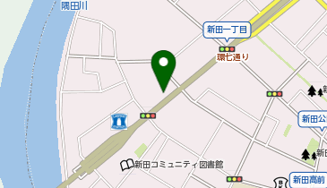 宅配ロッカーPUDO ヤマト運輸 王子豊島センターの地図画像