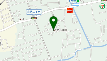 宅配ロッカーPUDO ヤマト運輸 草加西センターの地図画像
