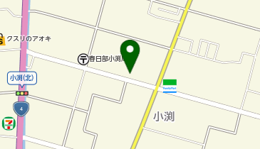 宅配ロッカーPUDO ヤマト運輸 春日部栄町センターの地図画像