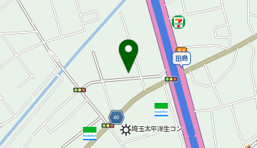 宅配ロッカーPUDO ヤマト運輸 さいたま田島センターの地図画像
