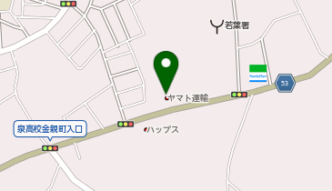 宅配ロッカーPUDO ヤマト運輸 千城台センターの地図画像