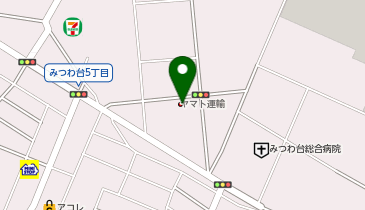 宅配ロッカーPUDO ヤマト運輸 千葉山王センターの地図画像
