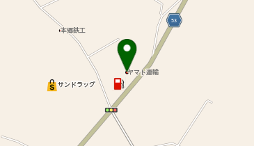 宅配ロッカーPUDO ヤマト運輸 八街センターの地図画像