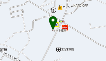宅配ロッカーPUDO ヤマト運輸 栄町センターの地図画像