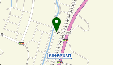宅配ロッカーPUDO ヤマト運輸 木更津センターの地図画像