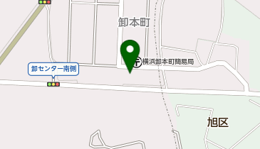 宅配ロッカーPUDO ヤマト運輸 横浜卸センターの地図画像