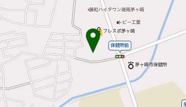 宅配ロッカーPUDO ヤマト運輸 茅ヶ崎矢畑センターの地図画像