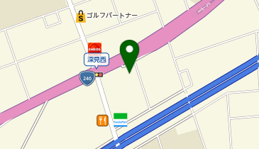 宅配ロッカーPUDO ヤマト運輸 大和下鶴間センターの地図画像