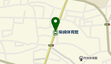 宅配ロッカーPUDO 多摩都市モノレール 柴崎体育館駅の地図画像