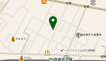 宅配ロッカーPUDO ライズ・イン・ハウスの地図画像