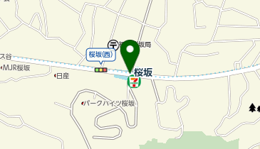 宅配ロッカーPUDO 福岡市営地下鉄 桜坂駅の地図画像