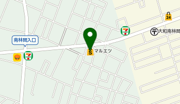 宅配ロッカーPUDO マルエツ ひばりが丘店の地図画像